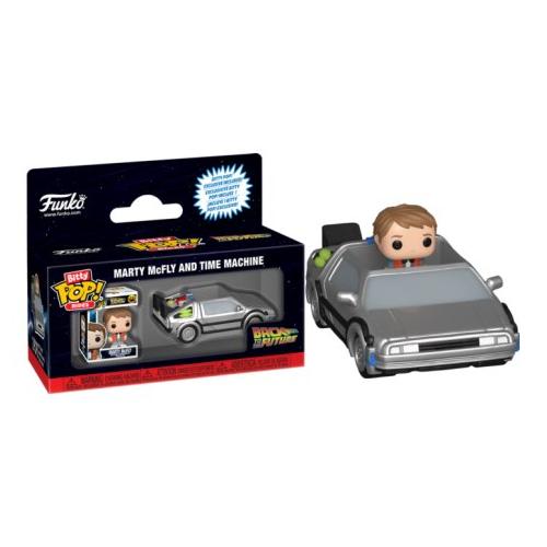 POP BITTY Back To The Future Marty And Time Machine 85521