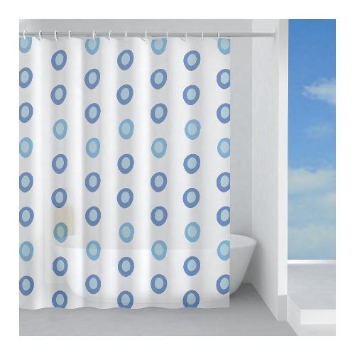 Tenda doccia in plastica (120x200cm) OBLÓ Azzurro TVI13481230
