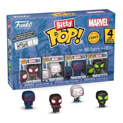 POP BITTY Marvel Spider Man Miles Morales 4 Pack 85702
