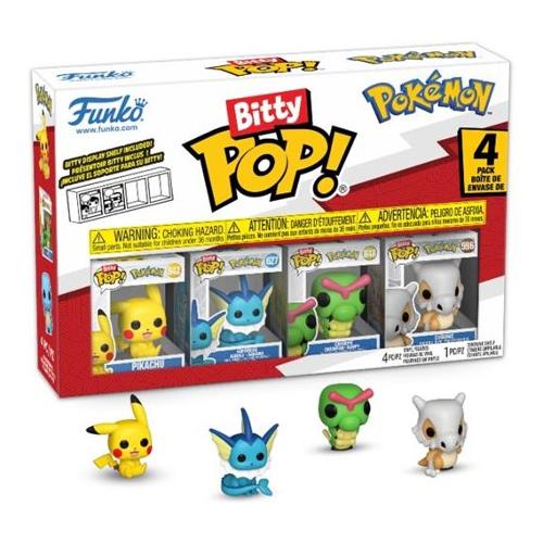 POP BITTY Pokemon Pikachu 4 Pack 81132