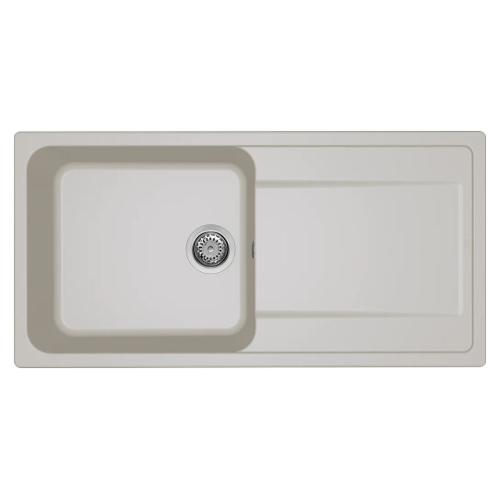 Lavello 1 vasca (100x50cm) LIFE 480 Bianco soft Opaco LG248039