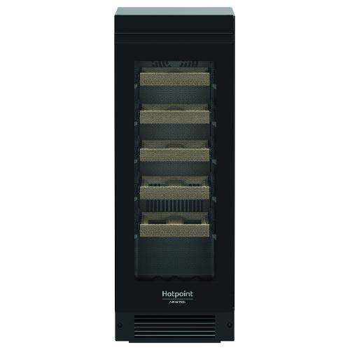 Cantinetta incasso 14 bottiglie HAWBU30S2HB Black classe F (L30cm)