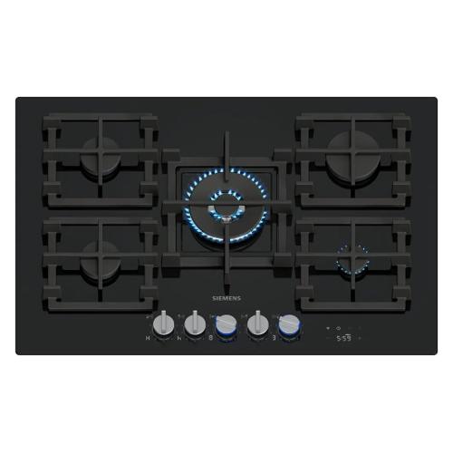 Piano cottura gas 5 zone IQ700 ER7A6RH40 Black (75cm)