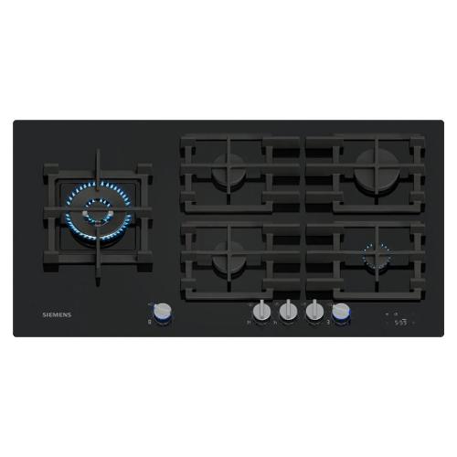 Piano cottura gas 5 zone IQ700 ER9A6SH40 Black (90cm)