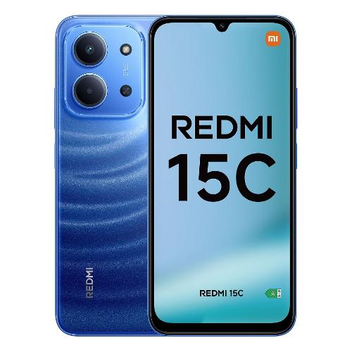 Smartphone 6,9" REDMI 15C 4G Lte Moonlight blue ( 128GB Ram 4GB 6000 mAh ) MZB0LBTEU