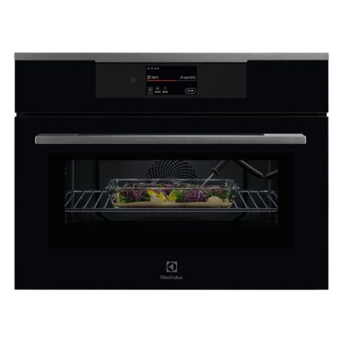 Forno incasso 2in1 (44Lt) SERIE 800 KVLAE2XH MealAssist CombiQuick Pure black (L60cm)