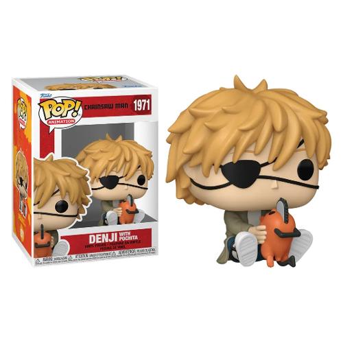POP ANIMATION Chainsaw Man Denji With Pochita 1971 86484