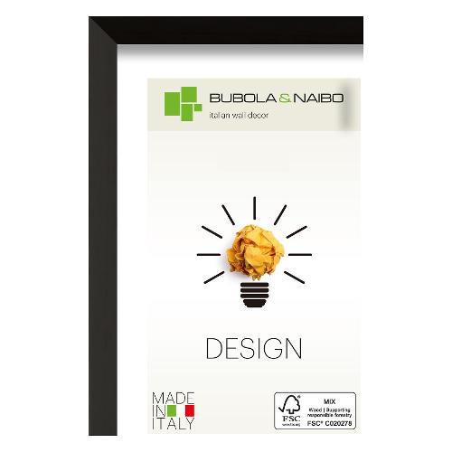 Cornice legno (10x15cm) DESIGN OLINDA Nero 7105 14 03