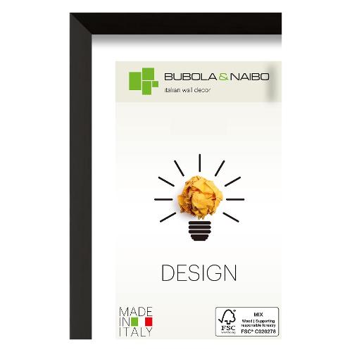 Cornice legno (35x50cm) DESIGN OLINDA Nero 7105 14 16