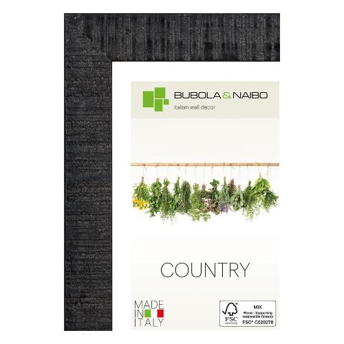Cornice legno (25x35cm) COUNTRY ANNY Nero 7300 02 10