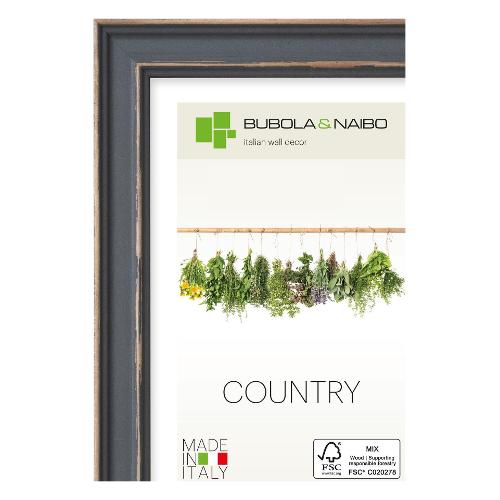 Cornice legno (50x70cm) COUNTRY RINGA Grigio 7180 05 21
