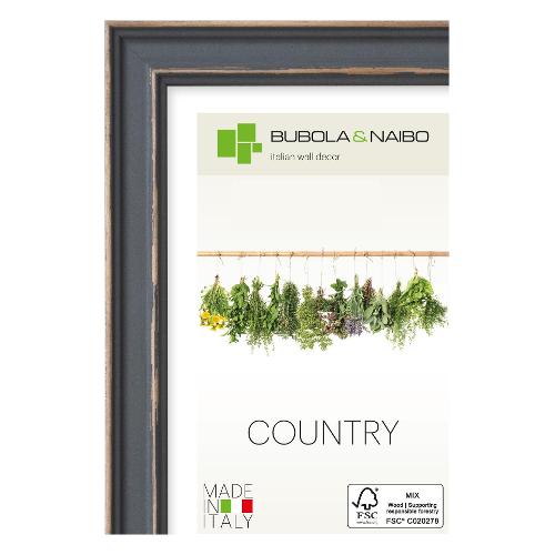 Cornice legno (21x29,7cm) COUNTRY RINGA Grigio 7180 05 MA4