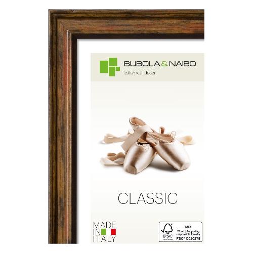 Cornice legno (50x70cm) CLASSIC RINGA Noce anticato 7180 06 21