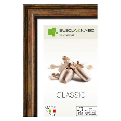 Cornice legno (10x15cm) CLASSIC RINGA Noce anticato 7180 06 03