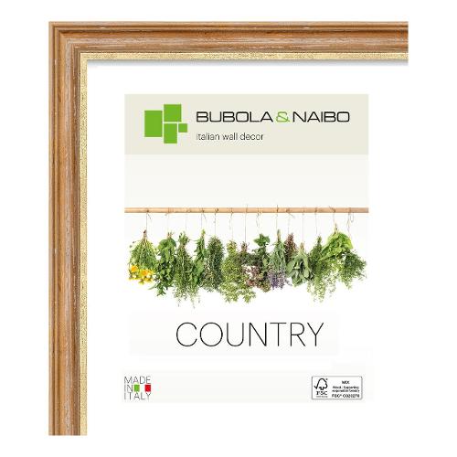 Cornice legno (13x18cm) COUNTRY RINGA Rovere 7180 10 04