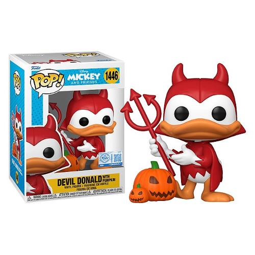 POP DISNEY Mickey & Friends Devil Donald With Pumpkin 1446 77398