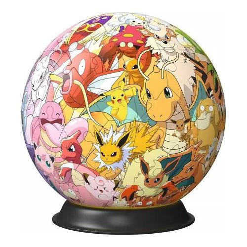 Puzzle 72 pz Puzzleball Pokemon 6a+ (12,9x15,9cm) 3D 11595