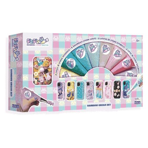 Set Rainbow Cream Decoden Kawaii MOMOMI 48520