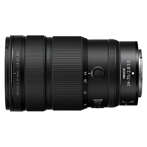 Standard Zoom S LINE Nikkor Z 24 70mm f 2.8 S II Black NMS515