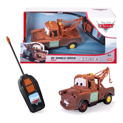 Radiocomando Cricchetto 40 MHz scala 1:32 (14cm) DISNEY CARS Marrone 203081009