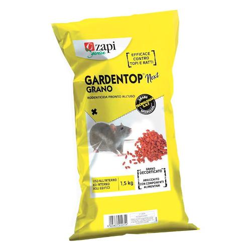 Esca rodenticida topicida in grano busta 1,50 kg Gardentop Next 104247