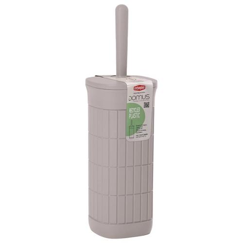 Porta scopino WC appoggio (11,5x11,5x40cm) DOMUS HOME COLLECTION Greige 05016
