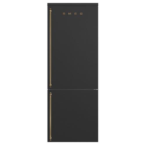 Frigorifero e congelatore Combinato COLONIALE FA8005RAO6 Total No Frost Antracite classe D (70,4x70,4x195,5cm)