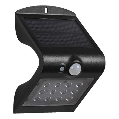 Applique solare ENDURA FLOOD SOLAR BUTTERFLY Black (1 luce - 220 Lumen - 1,5 W - Bianco neutro) (9,6x7,9x14,5cm) LUM089657
