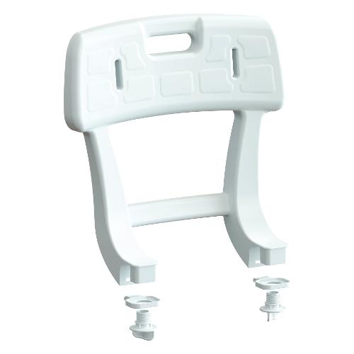 Schienale ricambio sedia doccia (39x36cm) Bianco EH BR PP BX