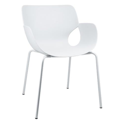 LENNOX Sedia Bianco