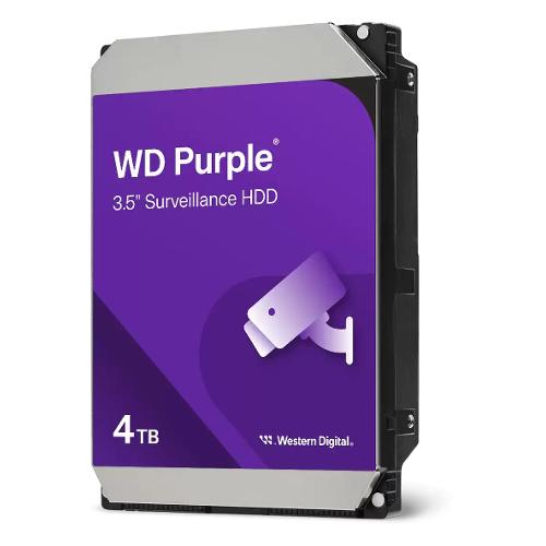 Hard disk interno 3.5" 4TB WD PURPLE SURVEILLANCE Bulk Package WD43PURZ