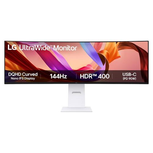 Monitor 49" ( IPS 5120x1440 DQHD 144Hz ) ULTRAWIDE Curvo White 49U950A W