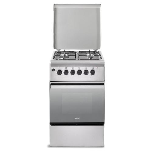 Cucina gas 4 zone Forno elettrico DL 554 EX2 Inox (50x50x84cm)