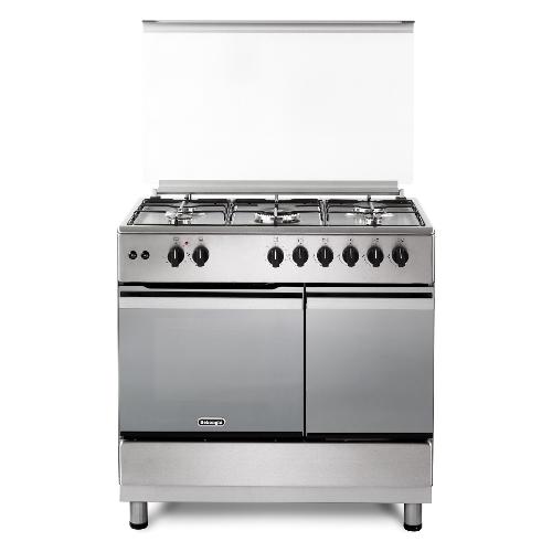 Cucina gas 5 zone Forno a Gas DL 965 FGXB Inox Classe A+ (90x60x90cm)
