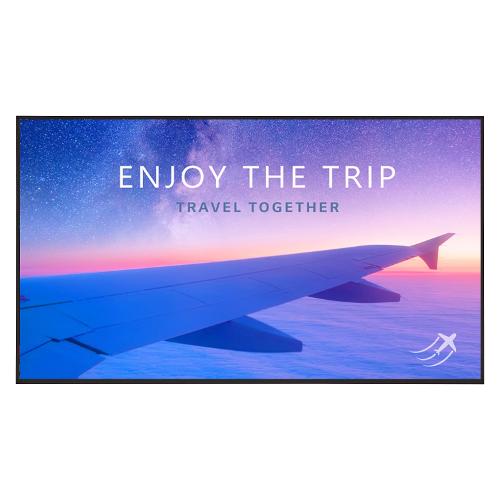 Display professionale 49" 3840x2160 UHD 4K UH7N E SERIES Signage Black 49UH7N E