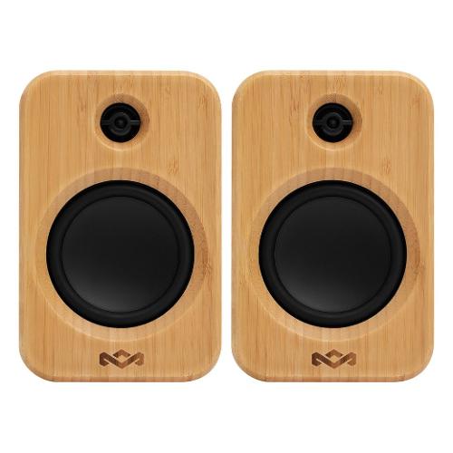 Coppia casse attive GET TOGETHER Duo 2 Wood e Black EM JA028 SB