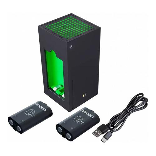 Base ricarica XBOX Twin external battery Black XBXBATTERYBOX