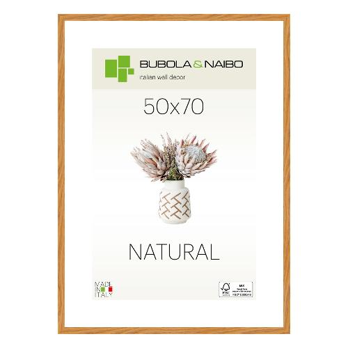 Cornice legno (50x70cm) NATURAL TULIPA Rovere 6340 01 21