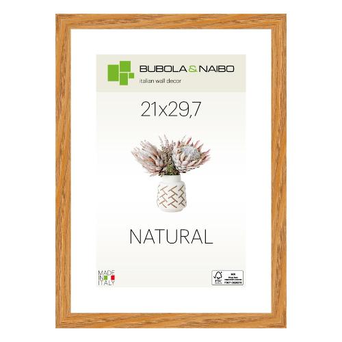 Cornice legno (21x29,7cm) NATURAL TULIPA Rovere 6340 01 MA4
