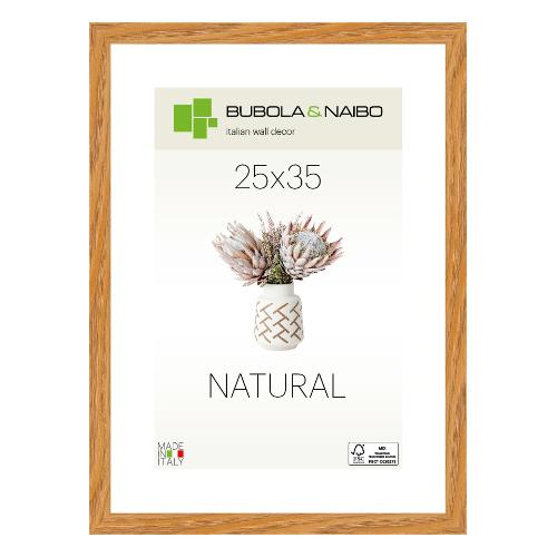 Cornice legno (25x35cm) NATURAL TULIPA Rovere 6340 01 10