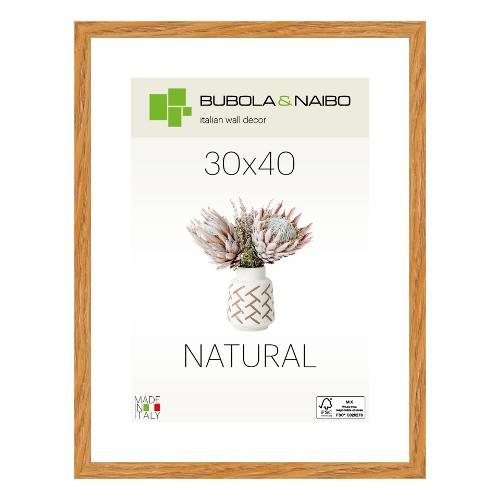 Cornice legno (30x40cm) NATURAL TULIPA Rovere 6340 01 11