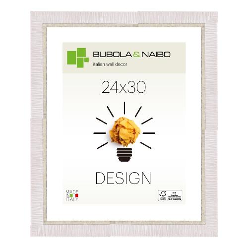 Cornice legno (24x30cm) DESIGN LELA Bianco 5810 01 11