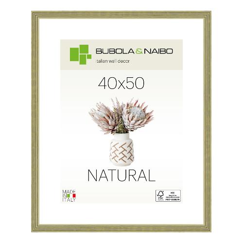 Cornice legno (40x50cm) NATURAL TOSCA Verde 6860 03 17