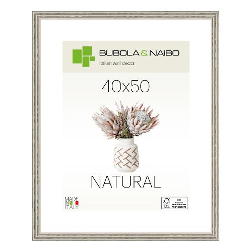 Cornice legno (40x50cm) NATURAL TOSCA Grigio 6860 05 17