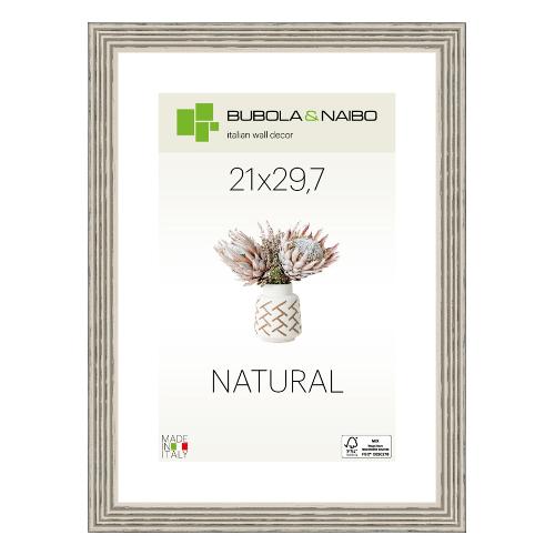 Cornice legno (21x29,7cm) NATURAL TOSCA Grigio 6860 05 MA4