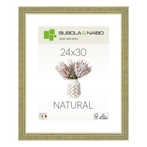 Cornice legno (24x30cm) NATURAL TOSCA Verde 6860 03 09