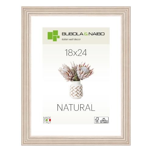 Cornice legno (18x24cm) NATURAL TOSCA Panna 6860 01 06
