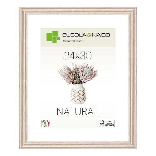 Cornice legno (24x30cm) NATURAL TOSCA Panna 6860 01 09