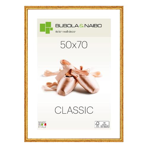 Cornice legno (50x70cm) CLASSIC CLAUDIA Oro anticato 5000 OO 21
