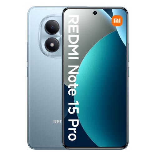 Smartphone 6,77" REDMI NOTE 15 PRO 4G Lte Glacier blue ( 256GB Ram 8GB 6500 mAh ) MZB0MGXEU